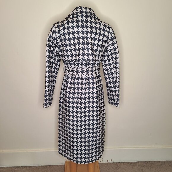 NVLT Belted Lined Herringbone Trench Coat - Size Medium NWT - Picture 8 of 12